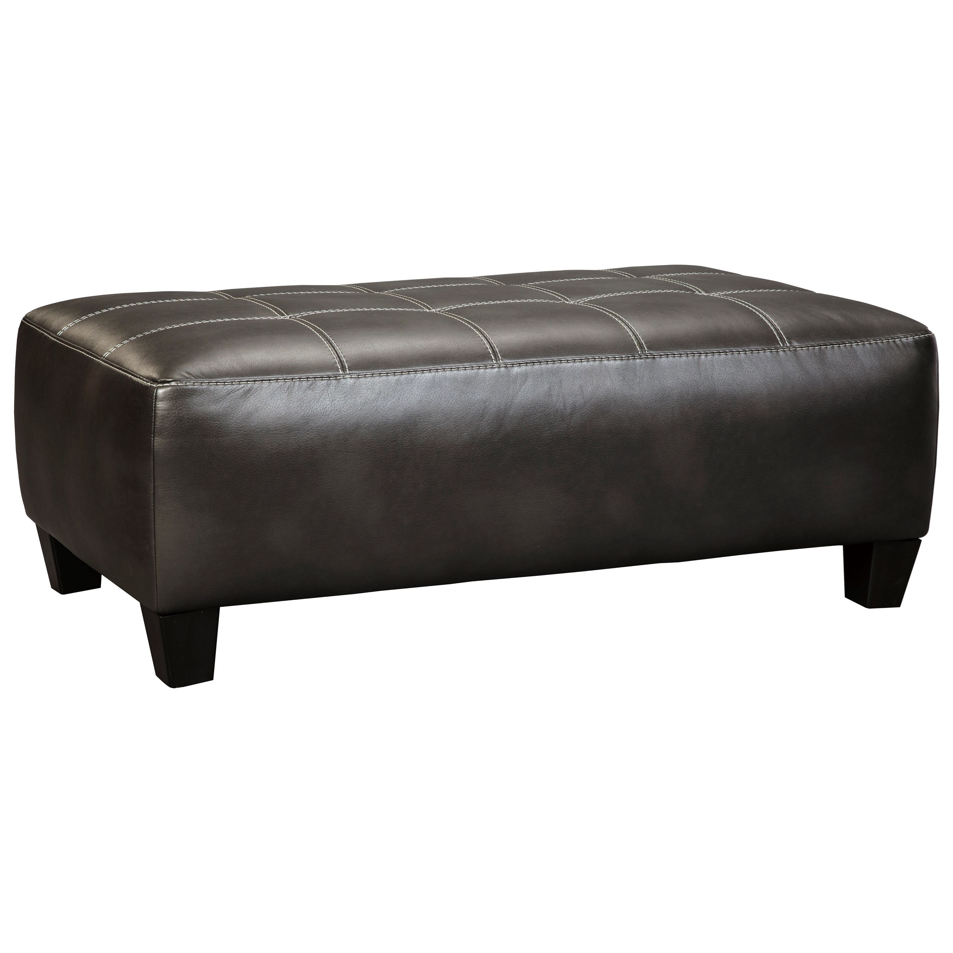 Oversized rectangular shop ottoman